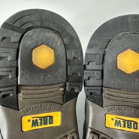 Drew Black Leather Lace-Up Ankle Boots For Men Size 9.5 - Picture 9 of 16